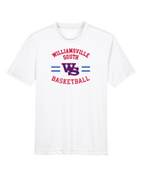 Williamsville South HS Boys Basketball Curve - Youth Performance T-Shirt