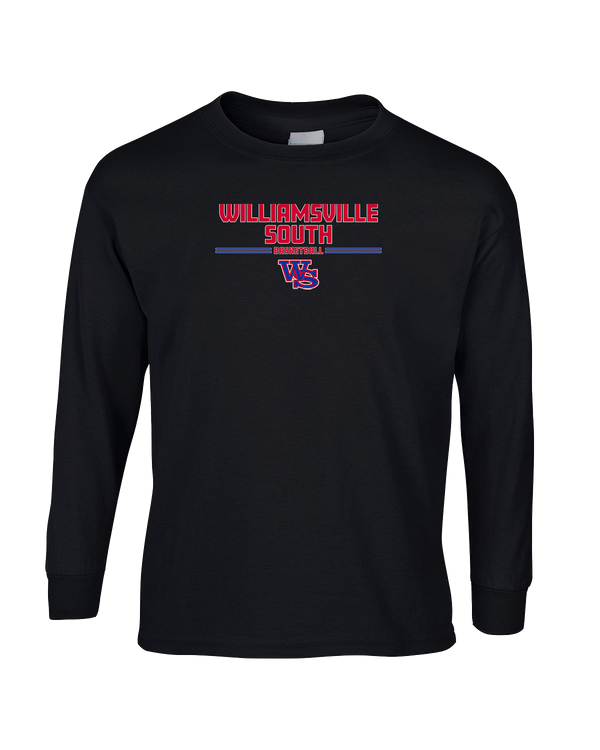 Williamsville South HS Boys Basketball Keen - Mens Basic Cotton Long Sleeve