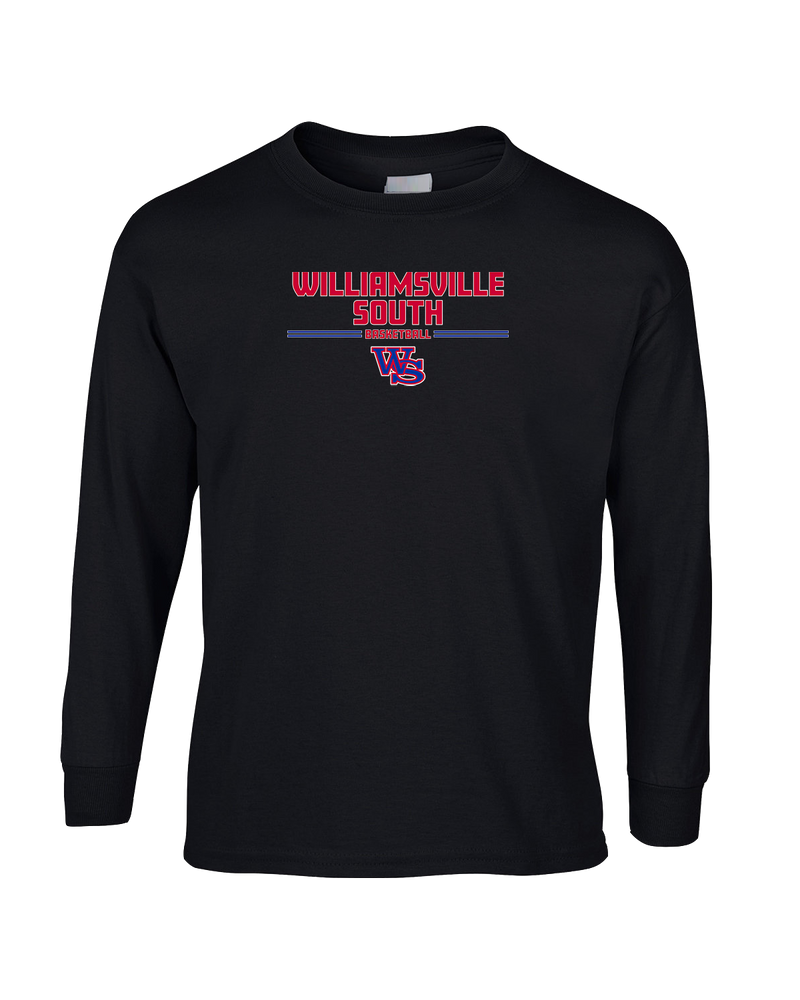 Williamsville South HS Boys Basketball Keen - Mens Basic Cotton Long Sleeve