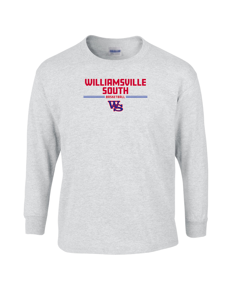 Williamsville South HS Boys Basketball Keen - Mens Basic Cotton Long Sleeve