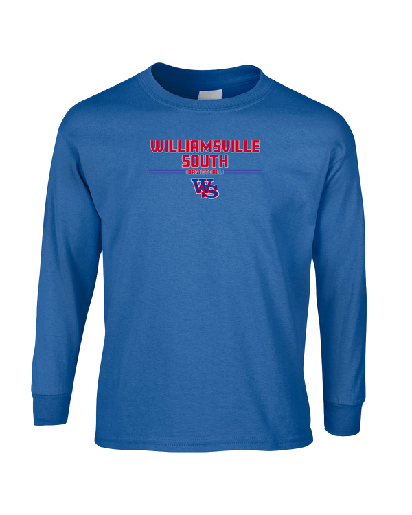 Williamsville South HS Boys Basketball Keen - Mens Basic Cotton Long Sleeve