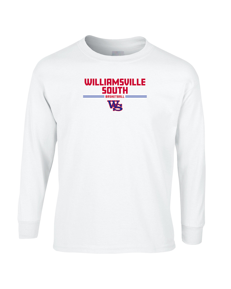 Williamsville South HS Boys Basketball Keen - Mens Basic Cotton Long Sleeve