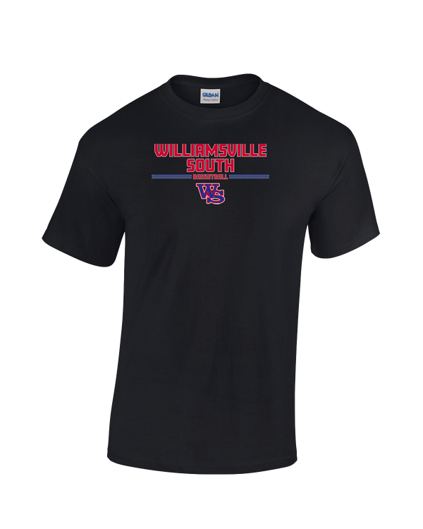 Williamsville South HS Boys Basketball Keen - Cotton T-Shirt