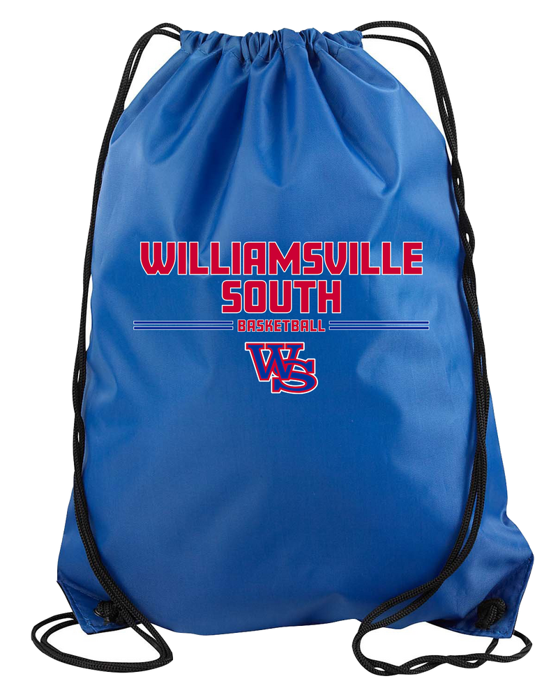 Williamsville South HS Boys Basketball Keen - Drawstring Bag