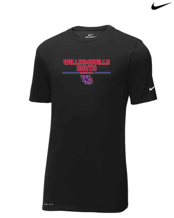 Williamsville South HS Boys Basketball Keen - Nike Cotton Poly Dri-Fit