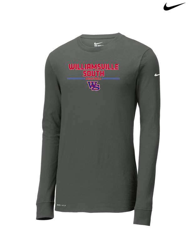 Williamsville South HS Boys Basketball Keen - Nike Dri-Fit Poly Long Sleeve