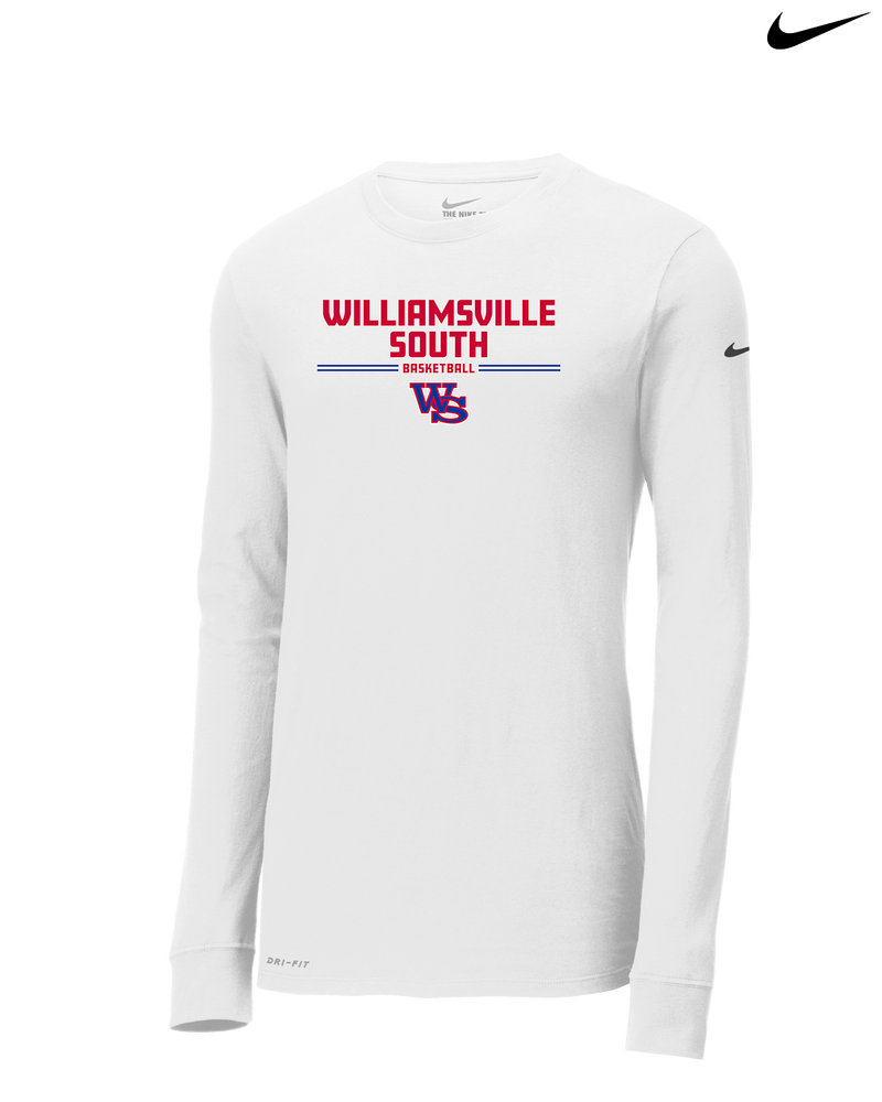 Williamsville South HS Boys Basketball Keen - Nike Dri-Fit Poly Long Sleeve