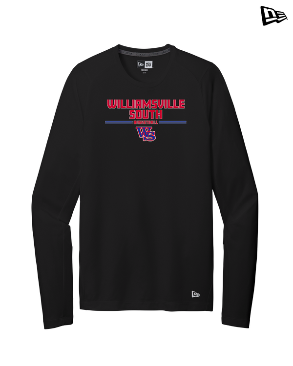 Williamsville South HS Boys Basketball Keen - New Era Long Sleeve Crew