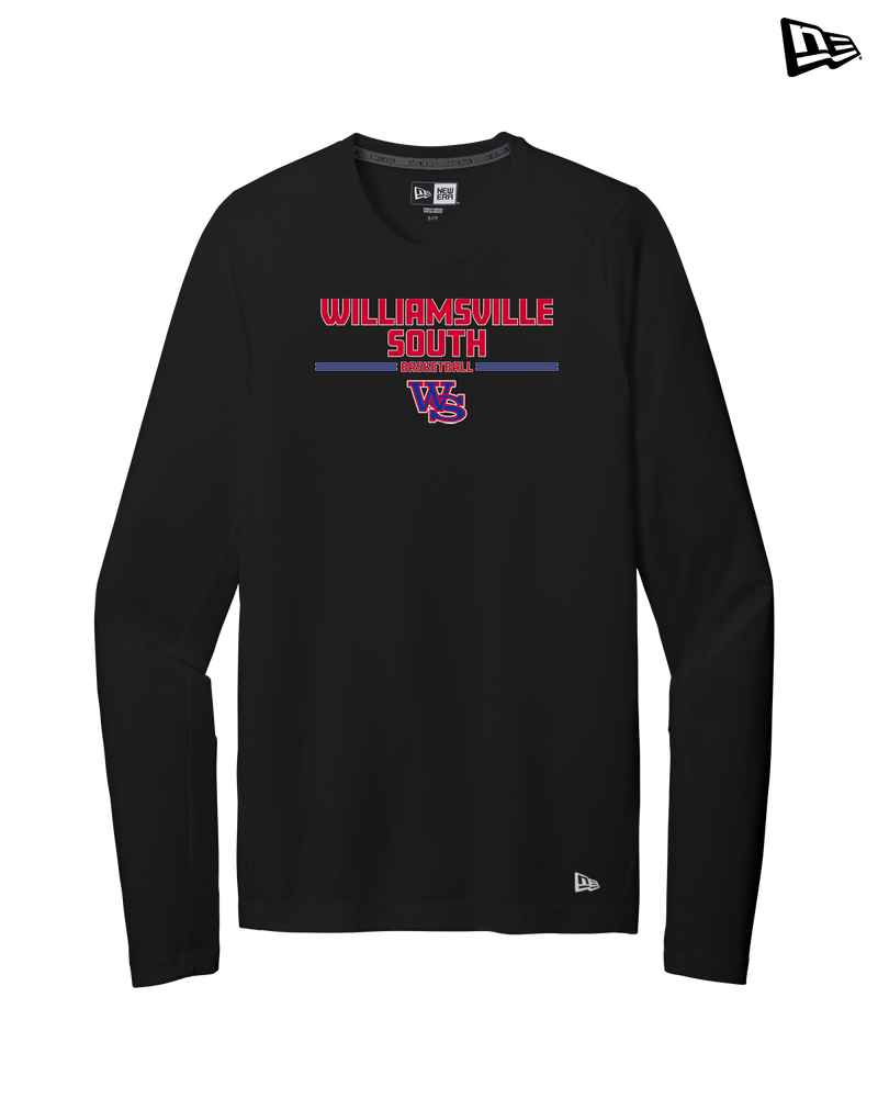 Williamsville South HS Boys Basketball Keen - New Era Long Sleeve Crew