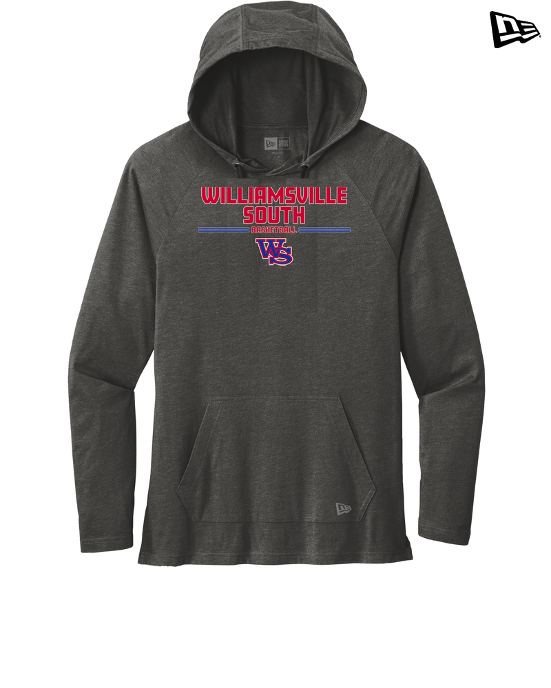 Williamsville South HS Boys Basketball Keen - New Era Tri Blend Hoodie