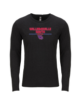 Williamsville South HS Boys Basketball Keen - Tri Blend Long Sleeve