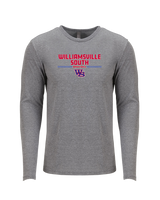 Williamsville South HS Boys Basketball Keen - Tri Blend Long Sleeve