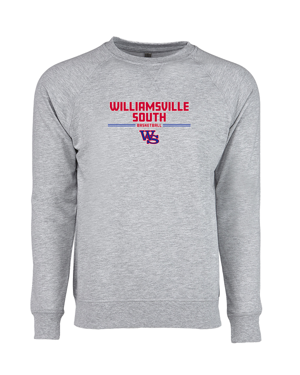Williamsville South HS Boys Basketball Keen - Crewneck Sweatshirt