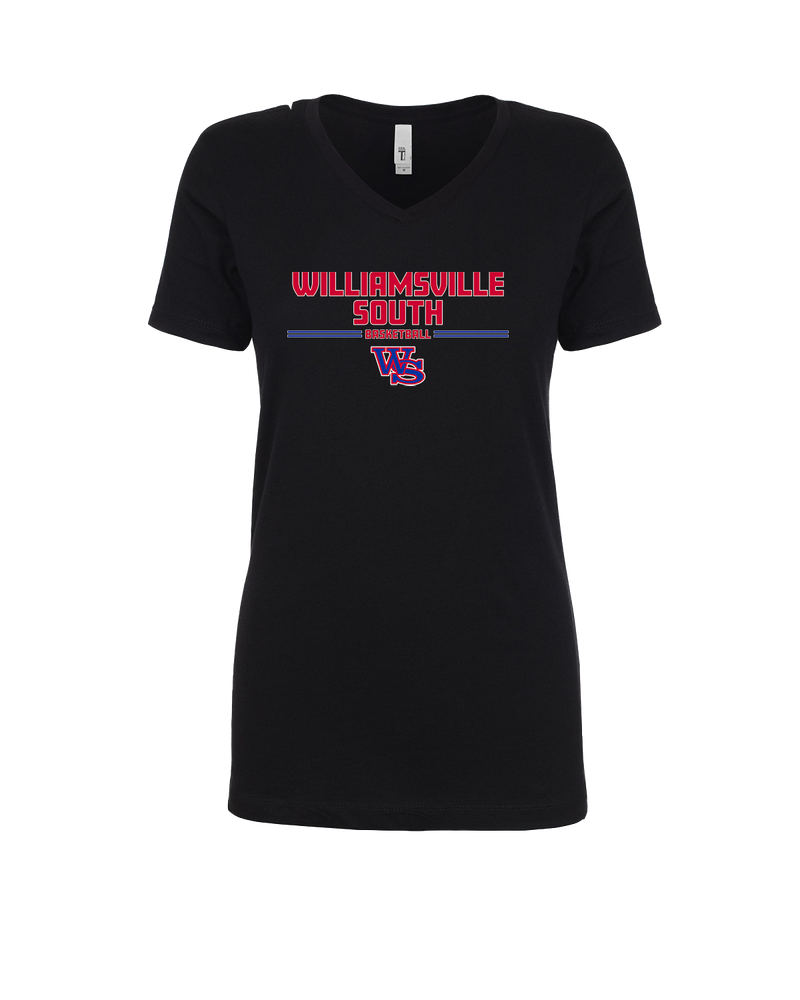 Williamsville South HS Boys Basketball Keen - Womens V-Neck