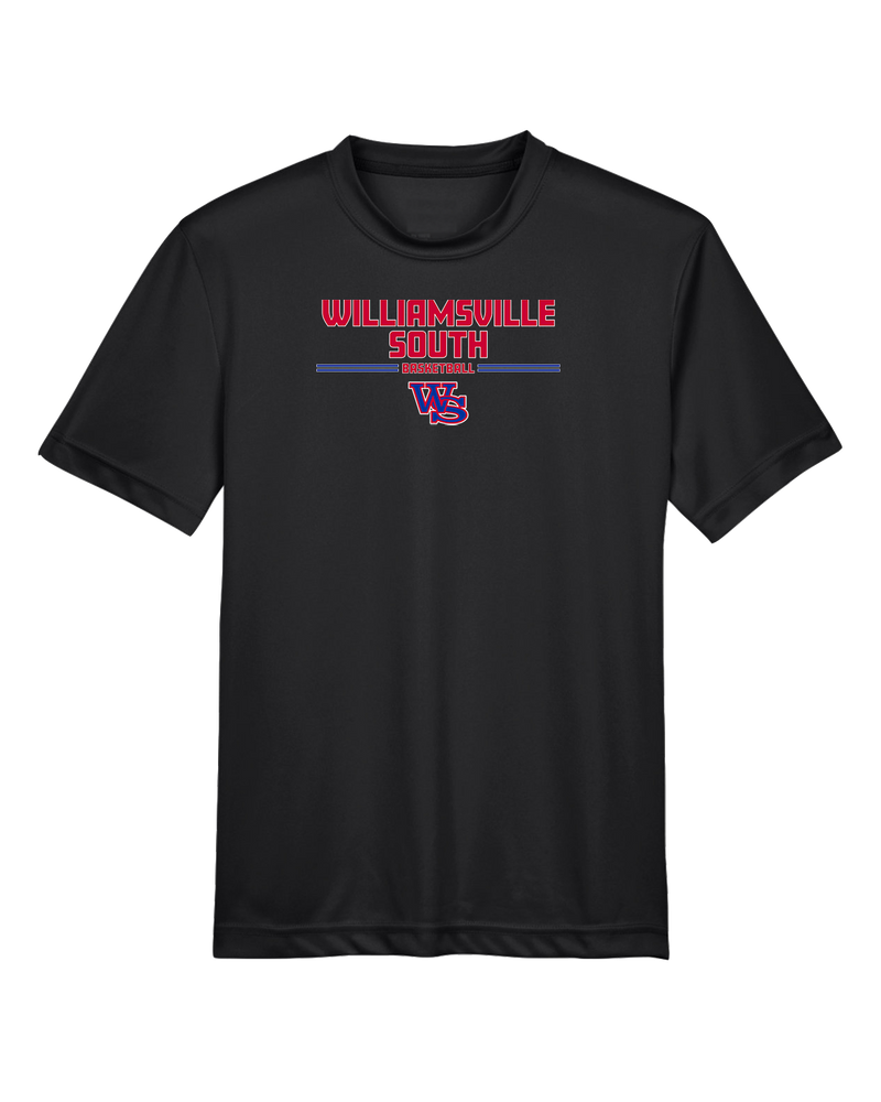 Williamsville South HS Boys Basketball Keen - Youth Performance T-Shirt