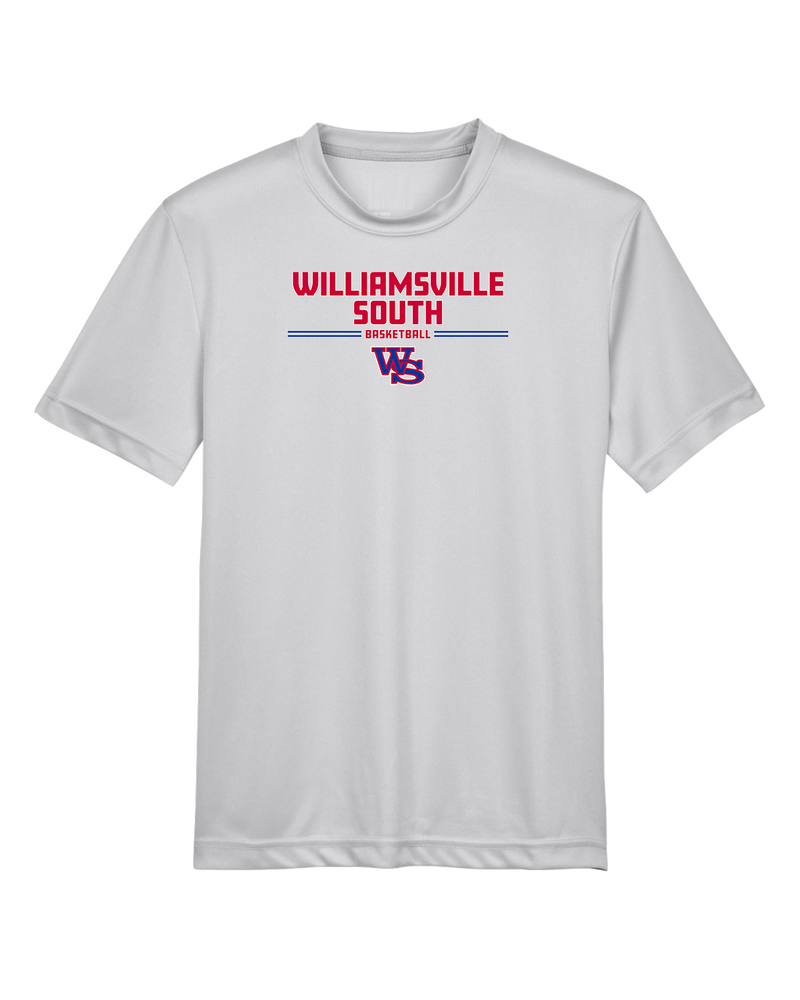 Williamsville South HS Boys Basketball Keen - Youth Performance T-Shirt