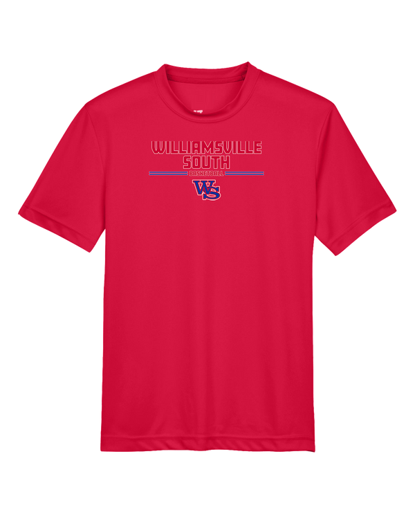Williamsville South HS Boys Basketball Keen - Youth Performance T-Shirt