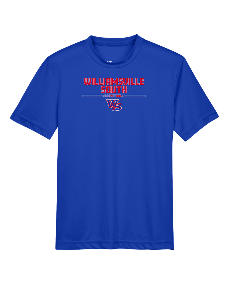 Williamsville South HS Boys Basketball Keen - Youth Performance T-Shirt
