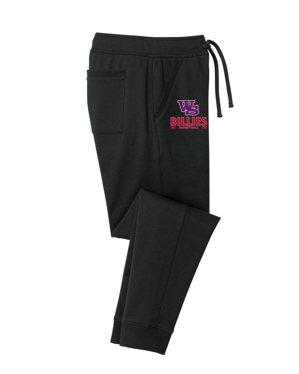 Williamsville South HS Boys Basketball Stacked - Cotton Joggers