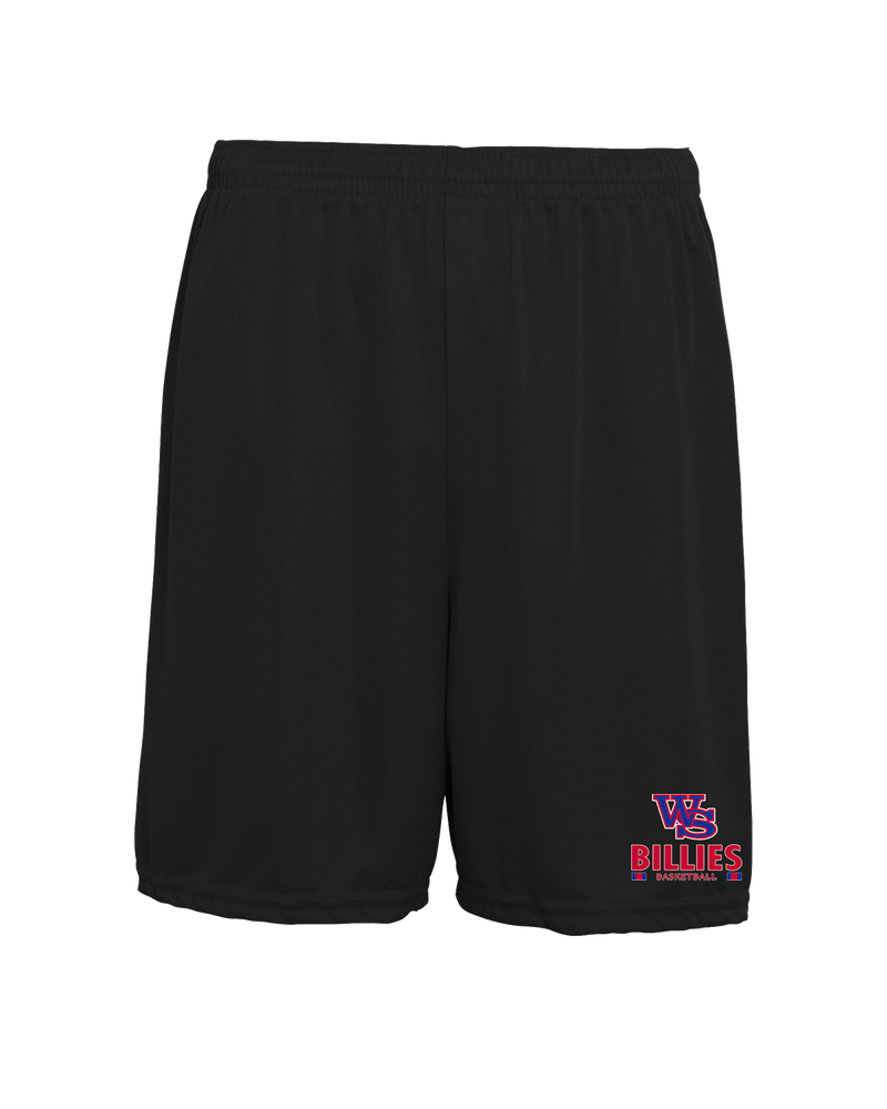 Williamsville South HS Boys Basketball Stacked - 7 inch Training Shorts