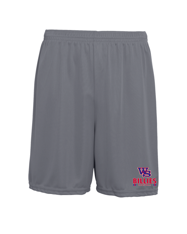 Williamsville South HS Boys Basketball Stacked - 7 inch Training Shorts