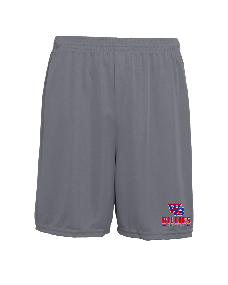 Williamsville South HS Boys Basketball Stacked - 7 inch Training Shorts
