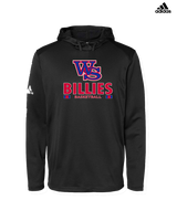 Williamsville South HS Boys Basketball Stacked - Adidas Men's Hooded Sweatshirt