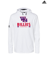 Williamsville South HS Boys Basketball Stacked - Adidas Men's Hooded Sweatshirt