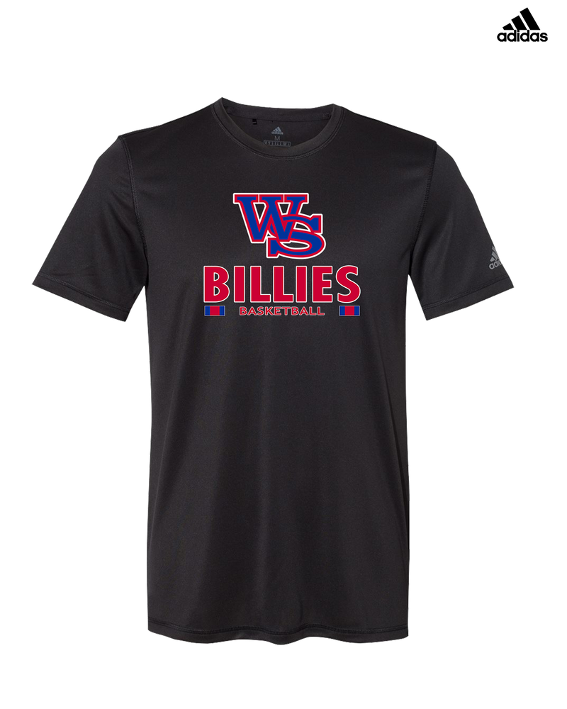 Williamsville South HS Boys Basketball Stacked - Adidas Men's Performance Shirt