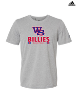 Williamsville South HS Boys Basketball Stacked - Adidas Men's Performance Shirt