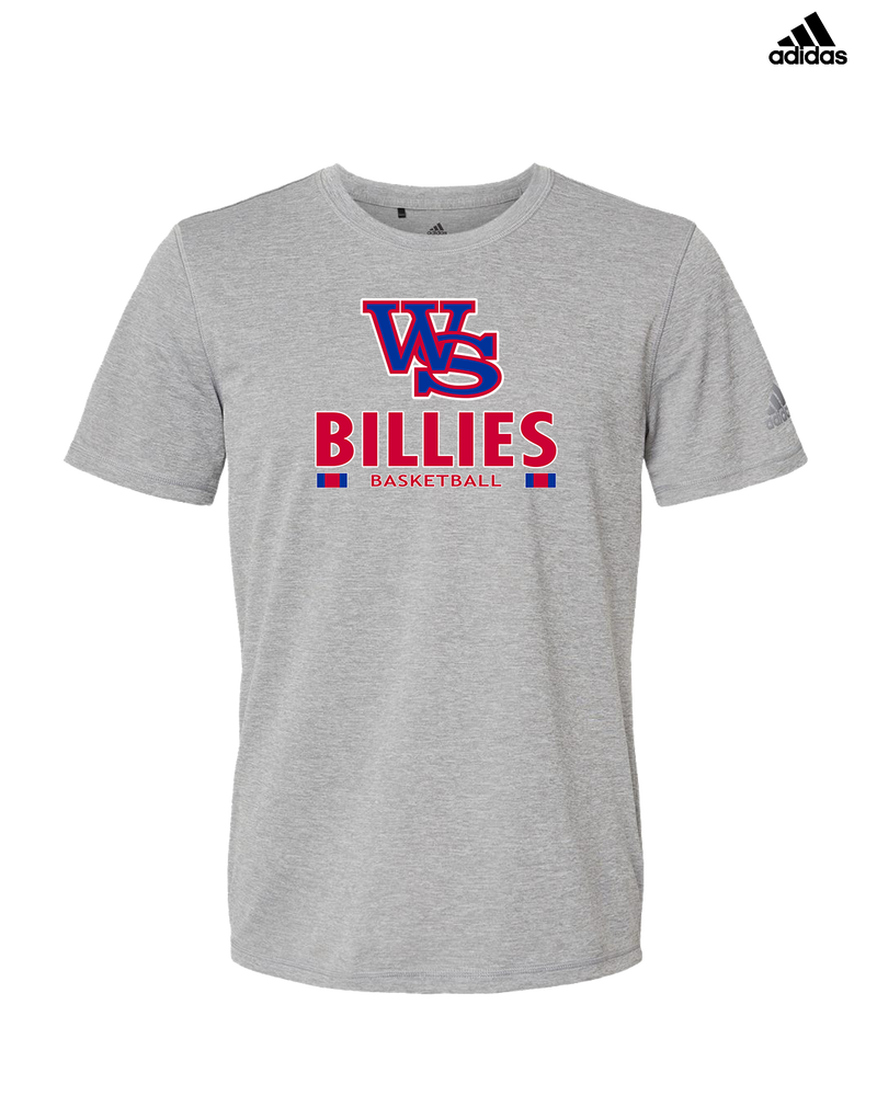 Williamsville South HS Boys Basketball Stacked - Adidas Men's Performance Shirt