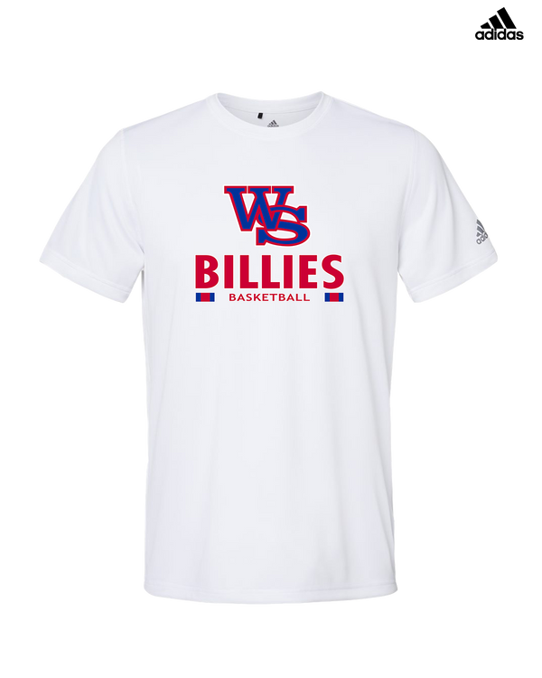 Williamsville South HS Boys Basketball Stacked - Adidas Men's Performance Shirt