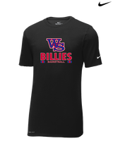 Williamsville South HS Boys Basketball Stacked - Nike Cotton Poly Dri-Fit