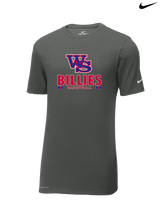 Williamsville South HS Boys Basketball Stacked - Nike Cotton Poly Dri-Fit