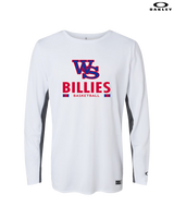 Williamsville South HS Boys Basketball Stacked - Oakley Hydrolix Long Sleeve