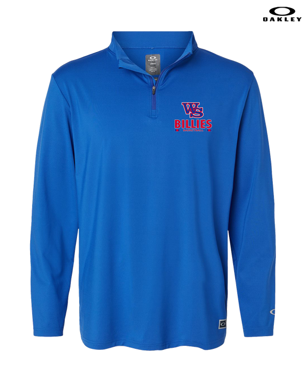 Williamsville South HS Boys Basketball Stacked - Oakley Quarter Zip