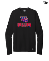 Williamsville South HS Boys Basketball Stacked - New Era Long Sleeve Crew