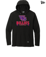 Williamsville South HS Boys Basketball Stacked - New Era Tri Blend Hoodie