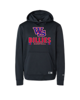 Williamsville South HS Boys Basketball Stacked - Oakley Hydrolix Hooded Sweatshirt