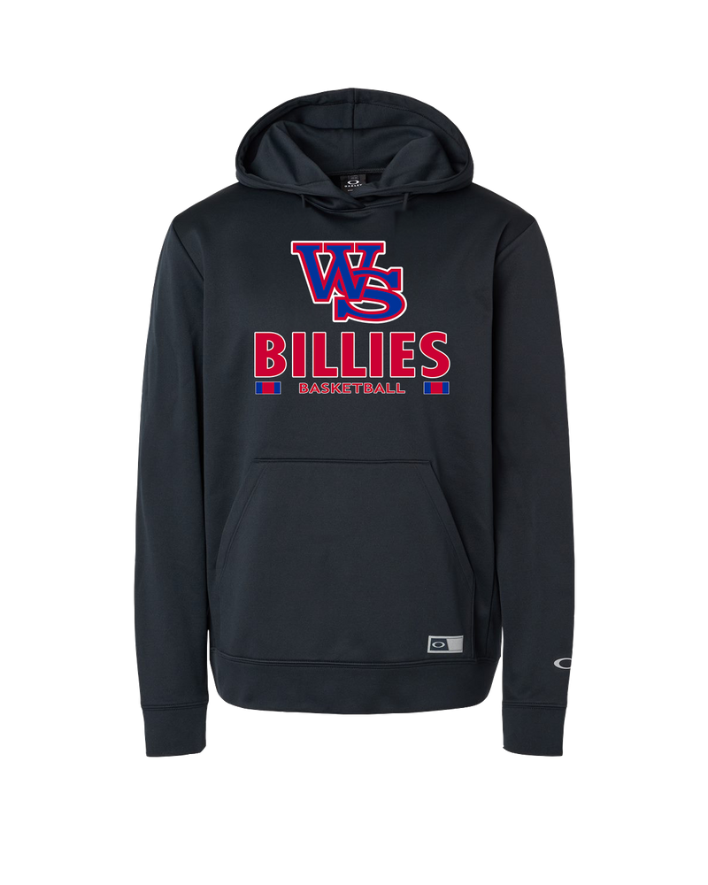 Williamsville South HS Boys Basketball Stacked - Oakley Hydrolix Hooded Sweatshirt