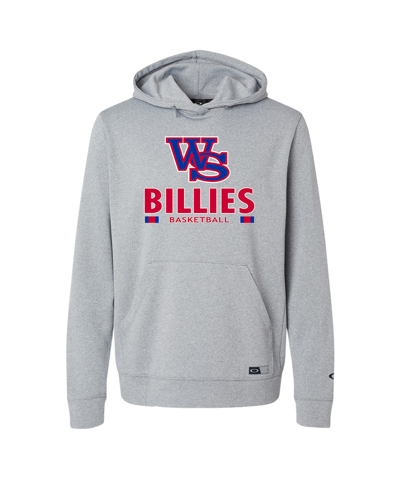 Williamsville South HS Boys Basketball Stacked - Oakley Hydrolix Hooded Sweatshirt