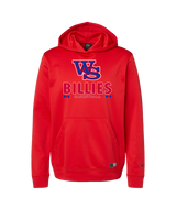 Williamsville South HS Boys Basketball Stacked - Oakley Hydrolix Hooded Sweatshirt