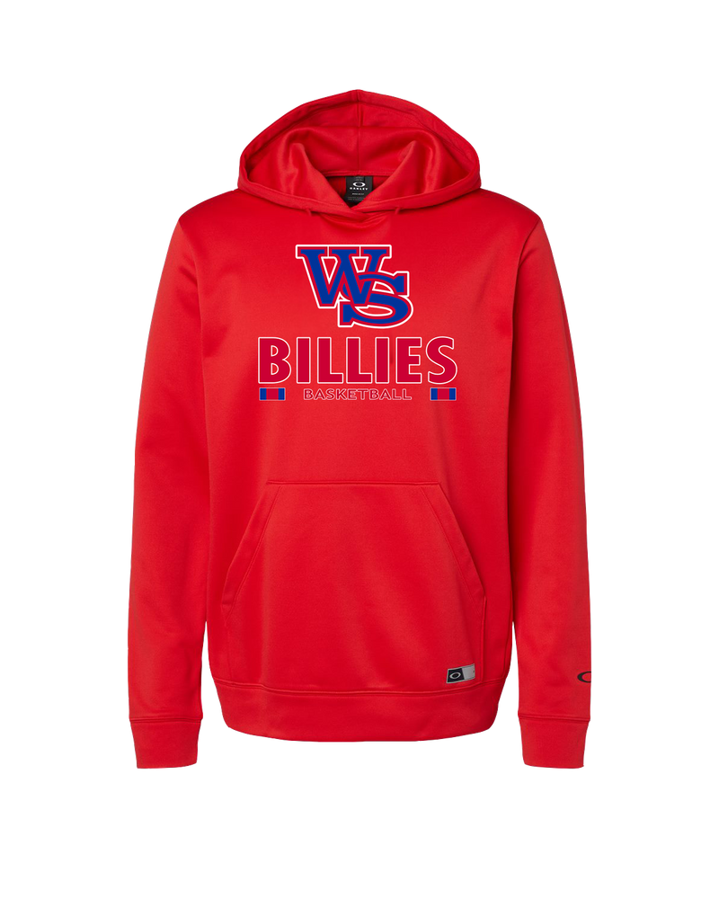 Williamsville South HS Boys Basketball Stacked - Oakley Hydrolix Hooded Sweatshirt