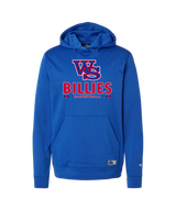Williamsville South HS Boys Basketball Stacked - Oakley Hydrolix Hooded Sweatshirt