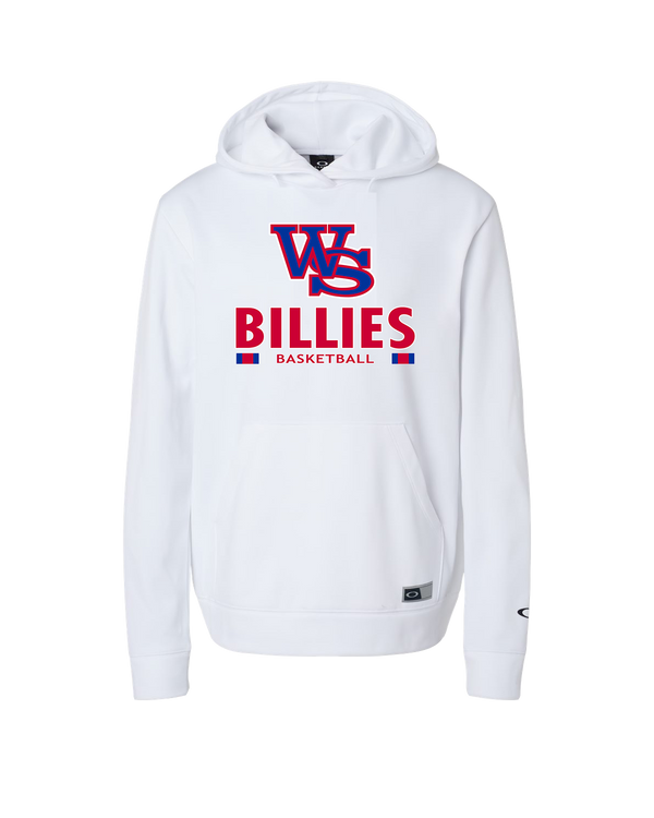 Williamsville South HS Boys Basketball Stacked - Oakley Hydrolix Hooded Sweatshirt