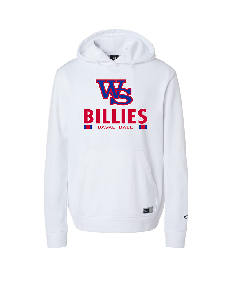 Williamsville South HS Boys Basketball Stacked - Oakley Hydrolix Hooded Sweatshirt