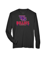 Williamsville South HS Boys Basketball Stacked - Performance Long Sleeve