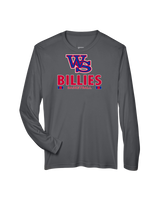 Williamsville South HS Boys Basketball Stacked - Performance Long Sleeve
