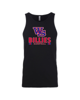 Williamsville South HS Boys Basketball Stacked - Mens Tank Top