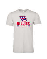 Williamsville South HS Boys Basketball Stacked - Mens Tri Blend Shirt